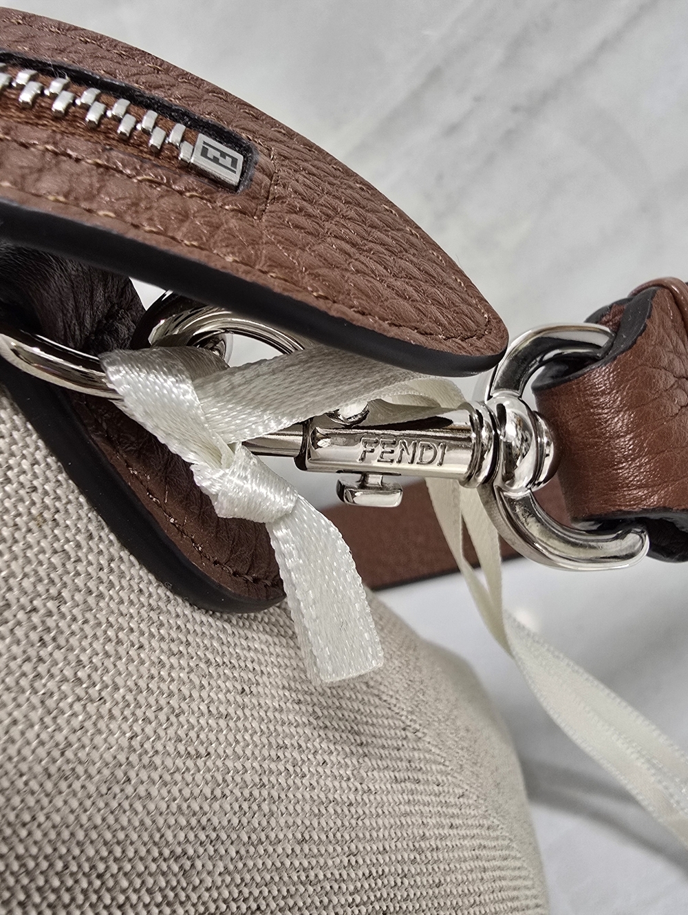 🔥RARE🔥 Fendi Selleria By-The-Way Medium Satchel - Picture 5 of 16